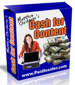 Product picture *NEW!* Make Money Cash For Content