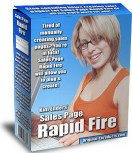 Product picture *NEW!* Copy Writing Sales Page Rapid Fire