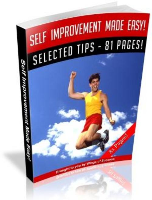 Product picture Self Help Self Improvement Made Easy