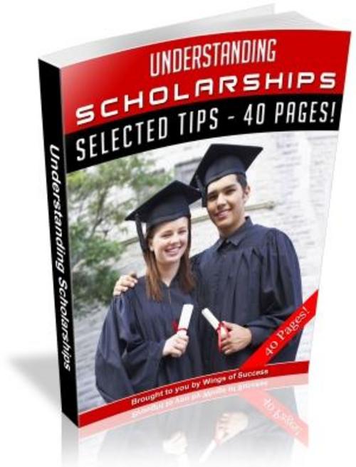 Product picture School Understanding Scholarships 