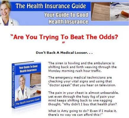 Product picture *NEW!* Your Guide To Good Health Insurance