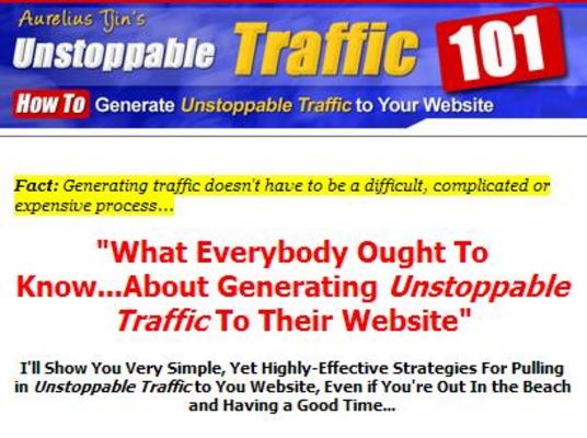 Product picture *NEW!* Generate Unstoppable Traffic! 