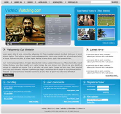 Product picture *HOT!* 5 H T M L Templates1109