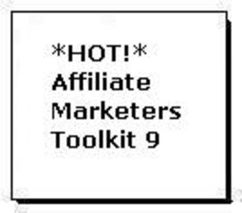 Product picture *HOT!* Affiliate Marketers Toolkit 9