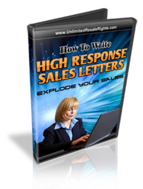 Product picture *HOT!* Howto Write High Response Sales Letters