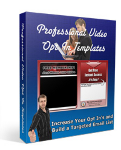 Product picture *HOT!* Pro Video Optin Templates Master Resell Rights