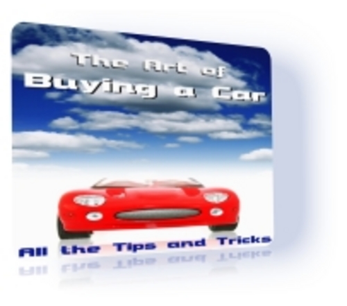 Product picture *HOT!* The Art Of Buying A Car