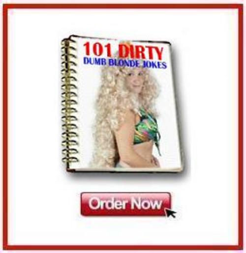 Product picture *NEW!* Dumb Blonde Jokes For Adults